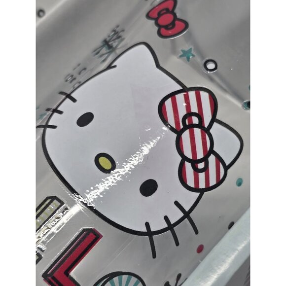 HELLO KITTY Christmas Set Of Four 10 oz(295 ml) Each Glass Cups - Picture 5 of 11